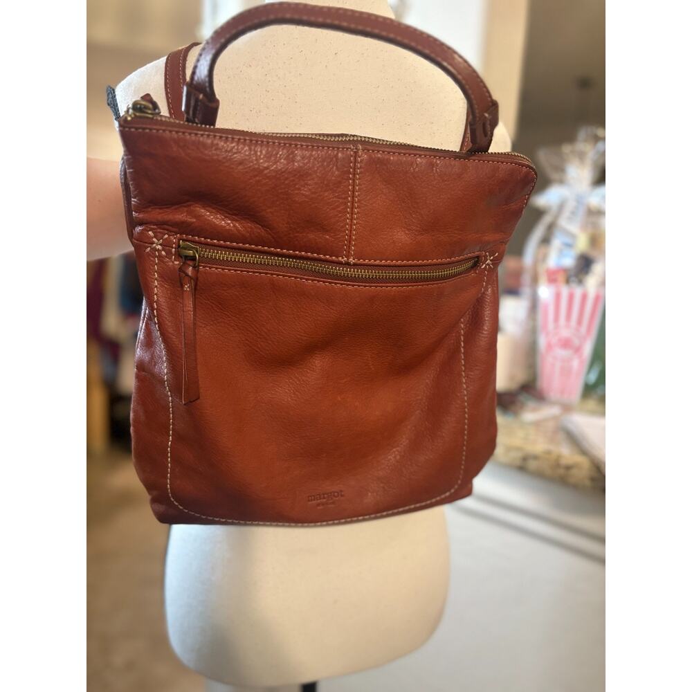 Margot Rich Brown Crossbody Bag